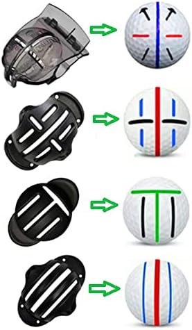 8 Pack Precision Golf Ball Marker, Upgrade Golf Accessories, 4 Golf Ball - Image 2