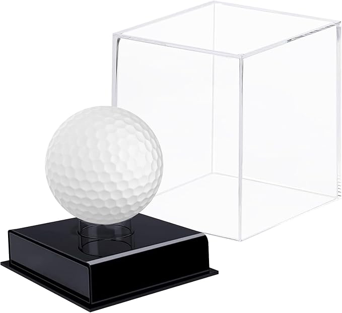 Custom Golf Ball Display Case Acrylic Golf Ball Holder Case Laser Engraved - Image 4