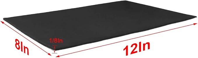 Foam Sheets with Adhesive Backing Foam Padding Neoprene Rubber Mat Closed Cell - Image 2