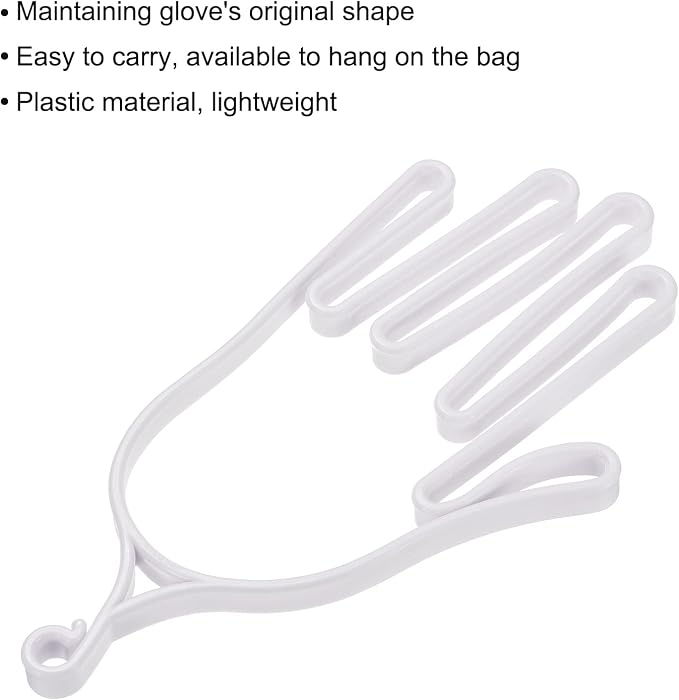 PATIKIL Golf Gloves Stretcher, 1 Pack Plastic Keeper Support Rack Holder Dryer - Image 4