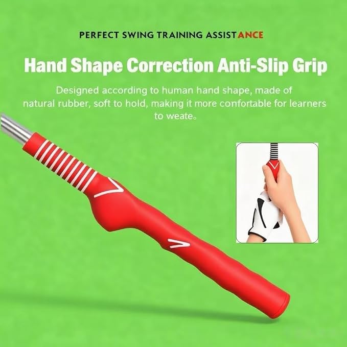 Retractable Golf Swing Training Aid, Right-Handed Golf Swing Trainer, Golf Grip - Image 5