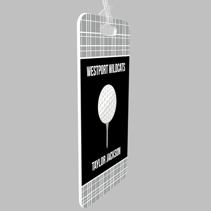 ChalkTalkSPORTS Golf Luggage & Bag Tag | Personalized Team - Image 4