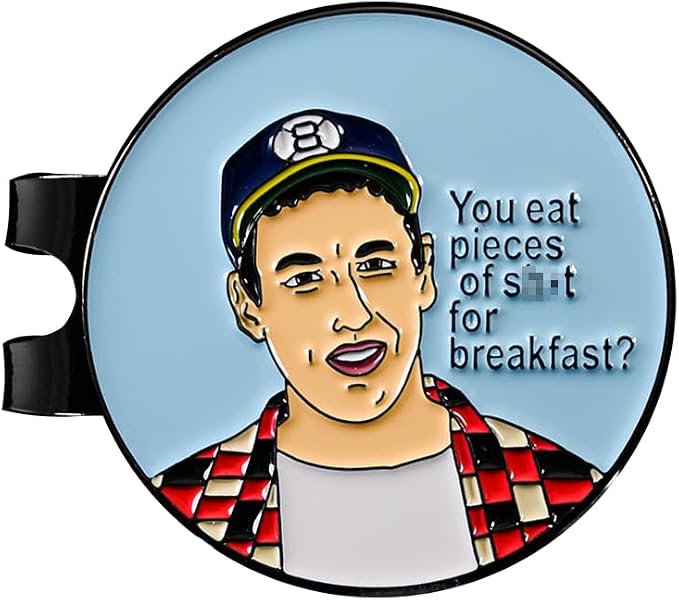 Golf Ball Marker with Magnetic Hat Clip by SPORTYBUFF