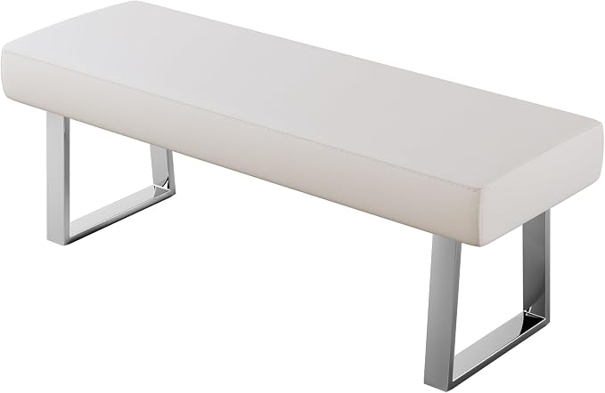 JIEXI Bedroom Bench Bed end upholstered Bench Indoor Corner Small Bench - Image 8
