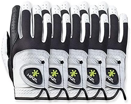 HIRZL Trust Control 2.0 Golf Gloves, All Weather Mens Golf Glove, Kangaroo by Hirzl