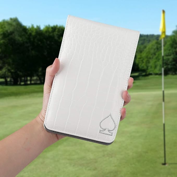 Craftsman Golf Crocodile Pattern Golf Scorecard Holder and Yardage Book Cover - Image 4