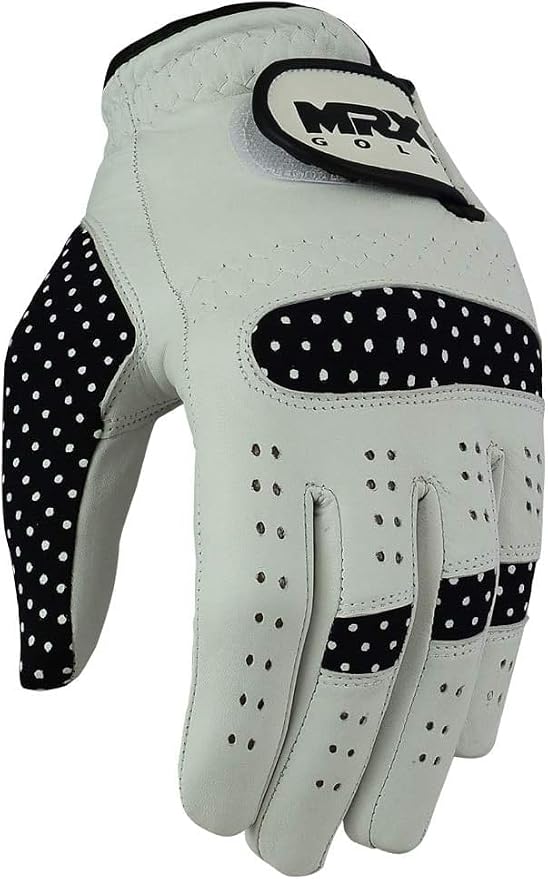 MRX Women Golf Glove Left Handed Golf Gloves Sweat Resistant Soft Cabretta - Image 7