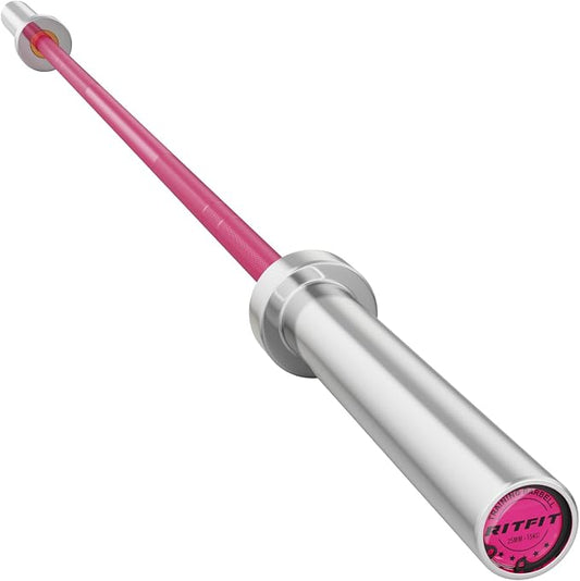 RITFIT 7FT Olympic Barbell for Strength and Weightlifting Training by RITFITLLC