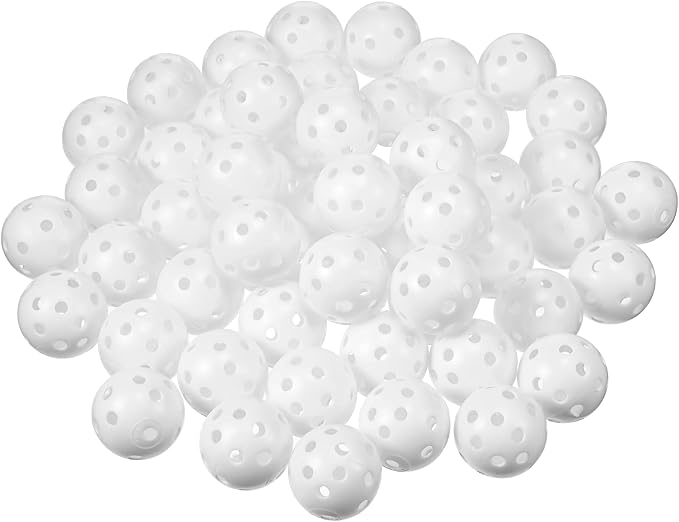 Tradder 120 Pcs 42mm Practice Golf Balls Hollow Sports Golf Training Balls by Tradder