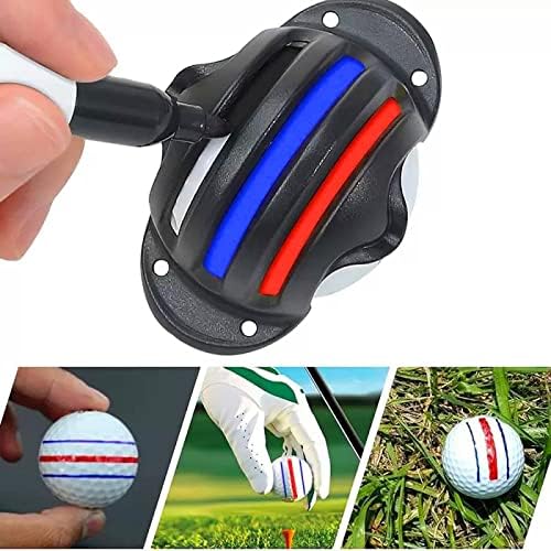 8 Pack Precision Golf Ball Marker, Upgrade Golf Accessories, 4 Golf Ball - Image 3