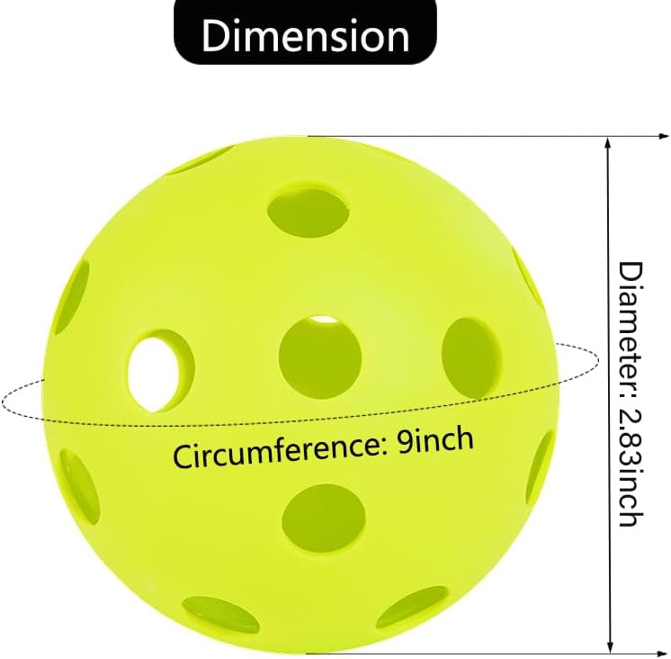 20 Pack Plastic Baseballs 9 Inch Practice Baseballs Softball, Baseballs for Hitting and Pitching Practice - Soft and Lightweight Limit Flight Balls for Training and Softball Games