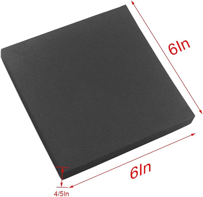 Foam Sheets with Adhesive Backing Foam Padding Neoprene Rubber Mat Closed Cell - Image 2