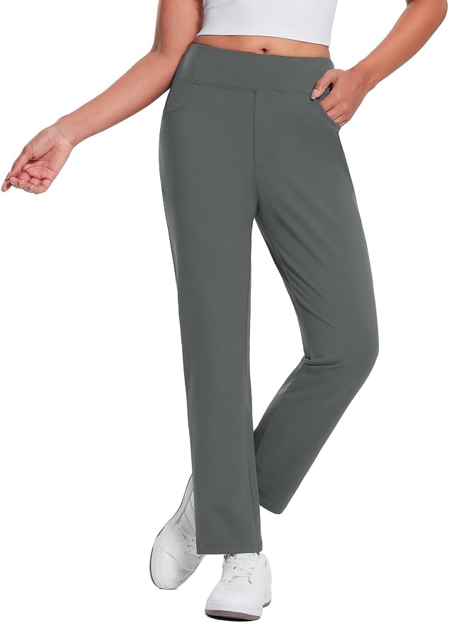 baleaf Women's Fleece Lined Pants Stretch Water Resistant Winter Thermal Travel by baleaf