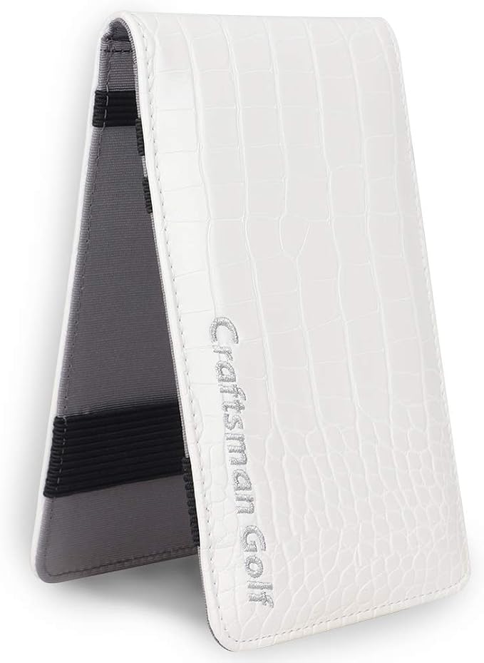 Craftsman Golf Crocodile Pattern Golf Scorecard Holder and Yardage Book Cover - Image 2