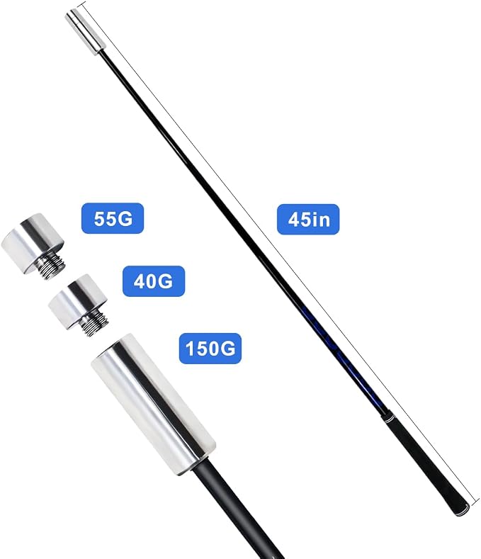 Golf Swing Trainer, Golf Swing Training Aid Warm up Stick - Image 2