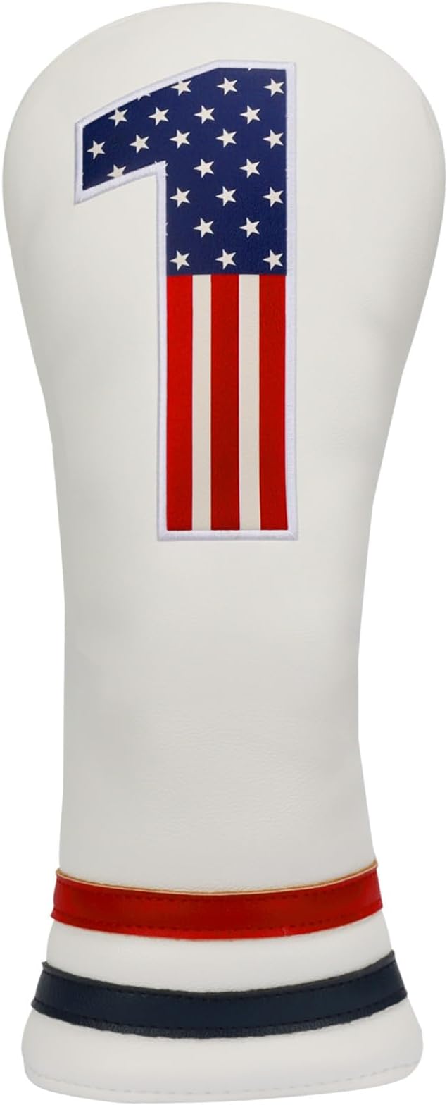 Golf Head Covers, PU Leather Golf Club Head Covers by buynow