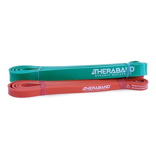 THERABAND High Resistance Bands, Injury Rehab, & Full Body Workouts, Heavy Duty by TheraBand%E2%84%A2