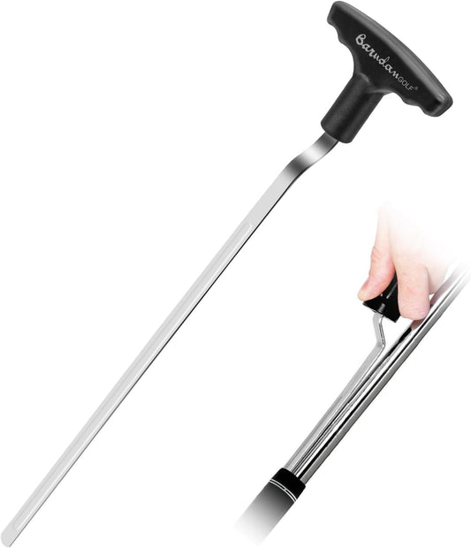 Golf Grip Removal Tool - Black Grip Repair Kits V-Groove Grip Remover Saver for Standard Length Swinging Grips Golf Grip Tool Grip Remover Gripping Tool