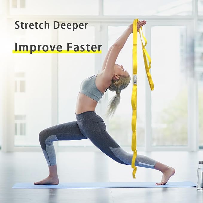 Stretching Strap Yoga Strap - Image 2