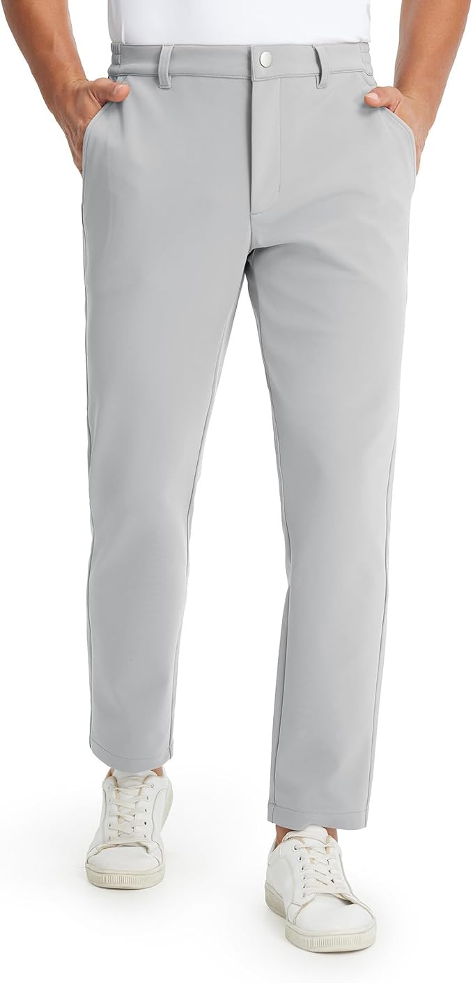 M MAELREG Golf Pants Men Fleece Lined 30"/32"/34" Heat-Tech Dress Pants by MAELREG