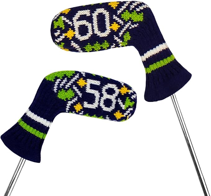 Scott Edward 1/7/10 Pcs Knitted Golf Club Head Covers - Image 6