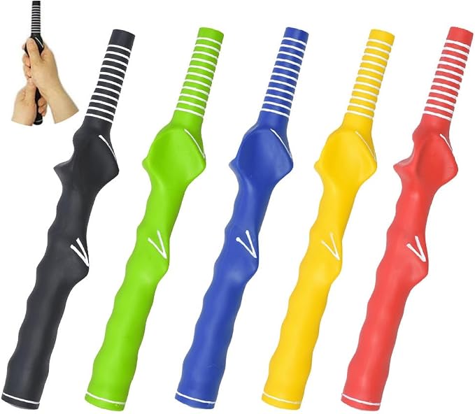 Golf Grip Club Practice Handle Beginner Hand Grip Correction Trainer 5 Colors - Image 2