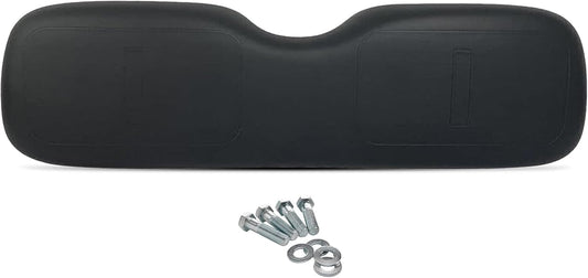 Huskey Parts Company Golf Cart Seat Cushion for Front Seat Lean Back, Black Color for EZGO Medalist, TXT 1994 to 2013, Golf Cart Front Seat Replacement with Mounting Hardware