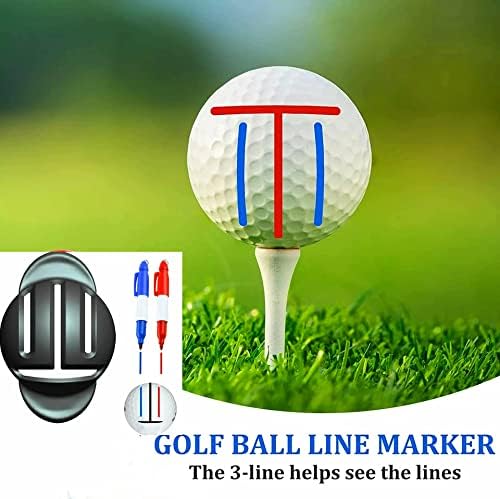 8 Pack Precision Golf Ball Marker, Upgrade Golf Accessories, 4 Golf Ball - Image 5