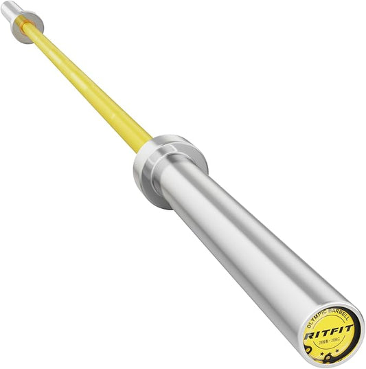 RITFIT 7FT Olympic Barbell for Strength and Weightlifting Training by RITFITLLC