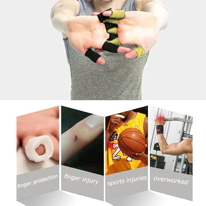 20 Pcs Finger Splints, Finger Sleeves Protectors Finger Brace Sport Finger - Image 5