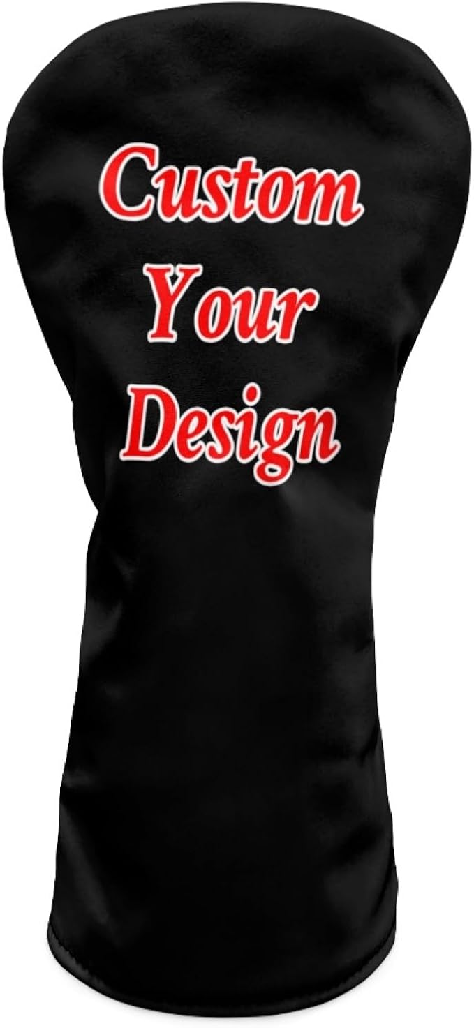 Golf Club Head Covers for Club Protective, Waterproof PU Leather Driver Fairway by Knextrepoy