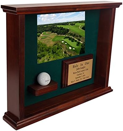 Hole-In-One Ball Golf Shadowbox Display - Image 4