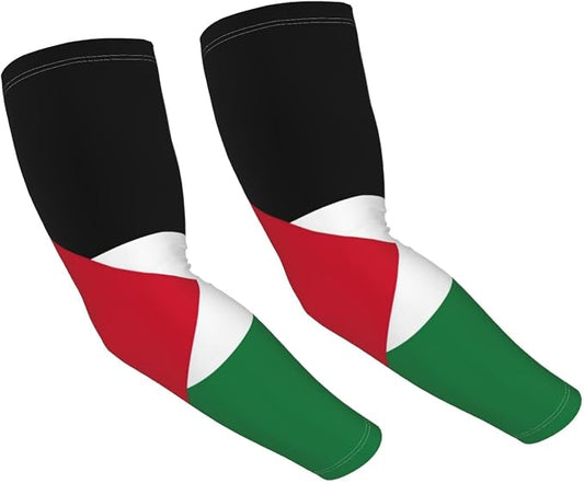 Cute Flag Arm Sleeves Cooling Sun Protection Sports Flag Sleeves by Unknown