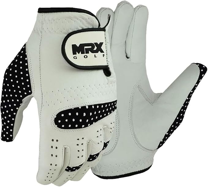 MRX Women Golf Glove Left Handed Golf Gloves Sweat Resistant Soft Cabretta - Image 5