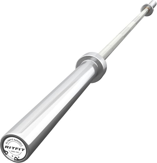 RITFIT 7FT Olympic Barbell for Strength and Weightlifting Training by RITFITLLC