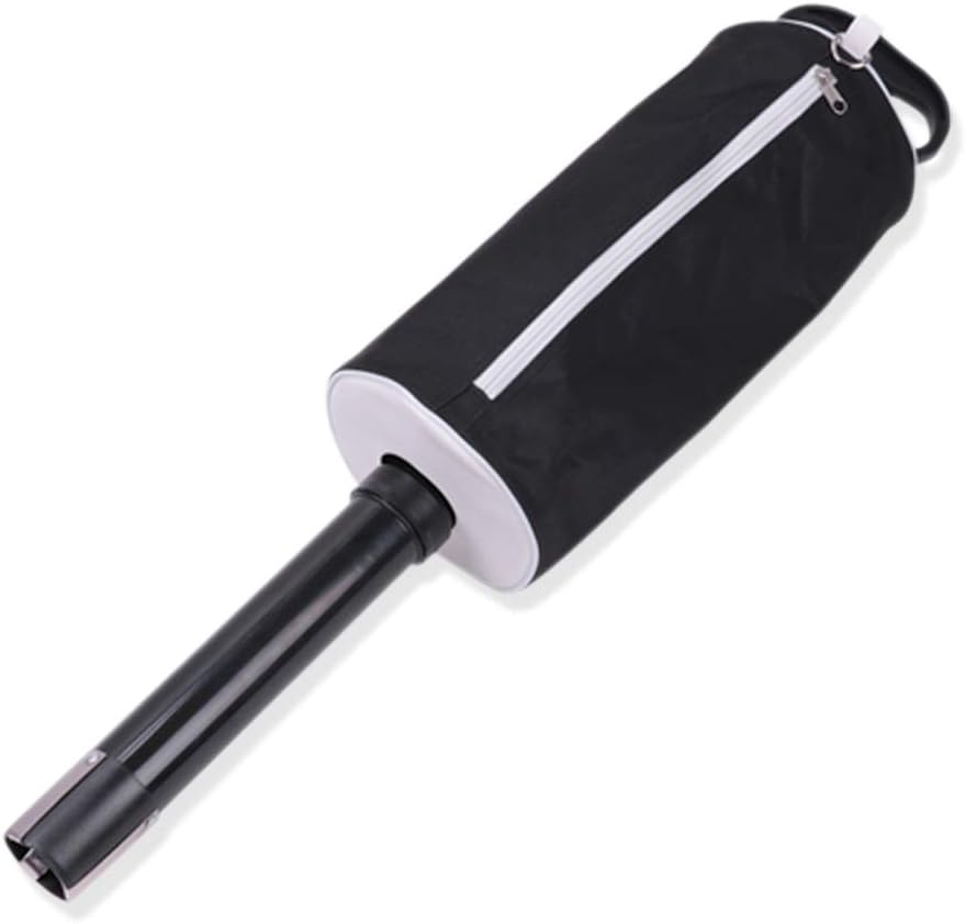 HOW TRUE Golf Ball Retriever, Portable Shag Bag Golf Ball Pick Up with Removable Plastic Tube, Pocket Shagger Storage