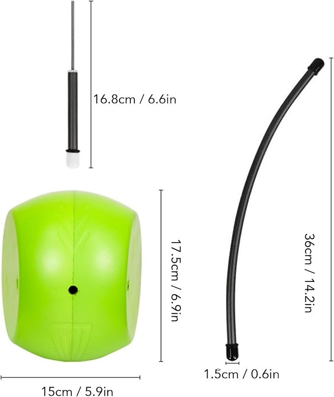 Denash Swing Trainer Aid Practice Ball, Portable Swing Trainer Aid Ball - Image 5