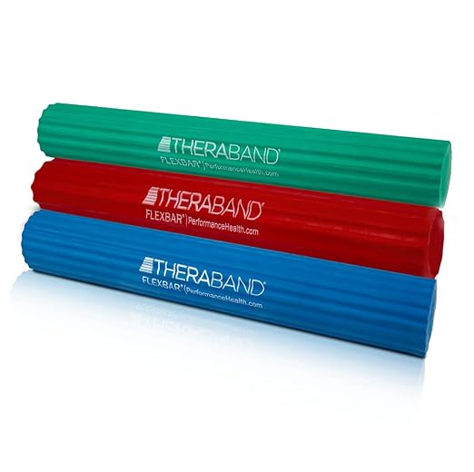 THERABAND FlexBar, Tennis Elbow Therapy Bar, Relieve Tendonitis Pain & Improve by TheraBand%E2%84%A2