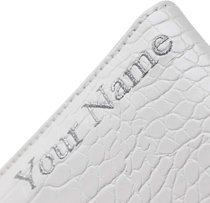 Craftsman Golf Crocodile Pattern Golf Scorecard Holder and Yardage Book Cover - Image 4