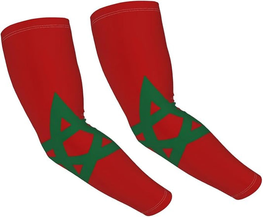 Cute Flag Arm Sleeves Cooling Sun Protection Sports Flag Sleeves by Unknown