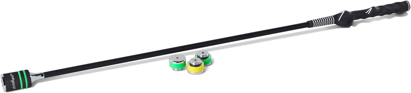 13UnderGolf Golf Swing Trainer Aid for Indoor Practice Speed Training, Improved Rhythm, Grip, Flexibility, Balance, Tempo and Strength