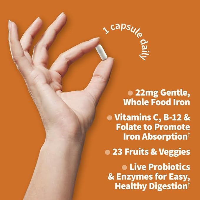 Garden of Life Vitamin Code Raw Iron Supplement - Image 4