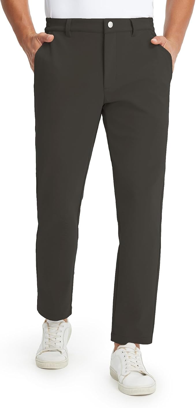 M MAELREG Golf Pants Men Fleece Lined 30"/32"/34" Heat-Tech Dress Pants by MAELREG