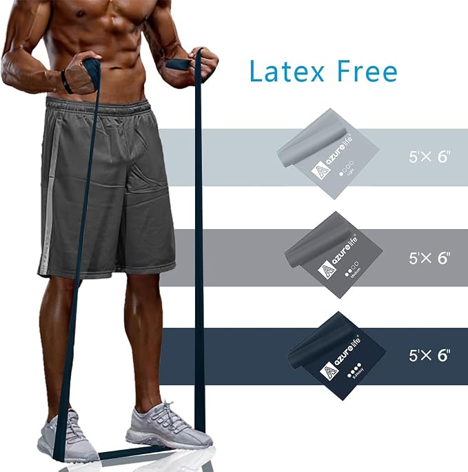 Resistance Bands, Professional Long Non-Latex Elastic Stretch Bands, Exercise - Image 2