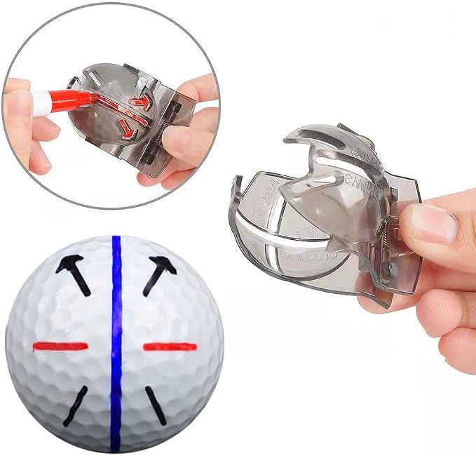 8 Pack Precision Golf Ball Marker, Upgrade Golf Accessories, 4 Golf Ball - Image 6