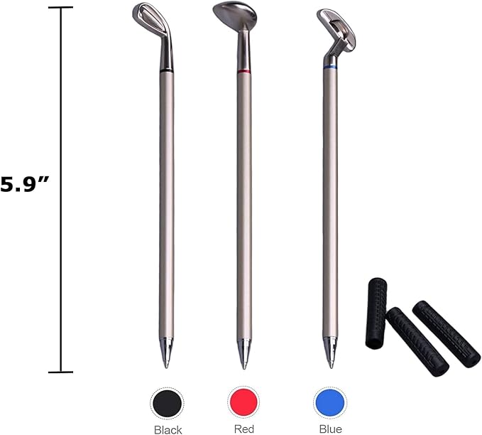 Gifts for Men, Golf Pen Holder Desk Accessories for Men Women Golfers, Birthday - Image 3