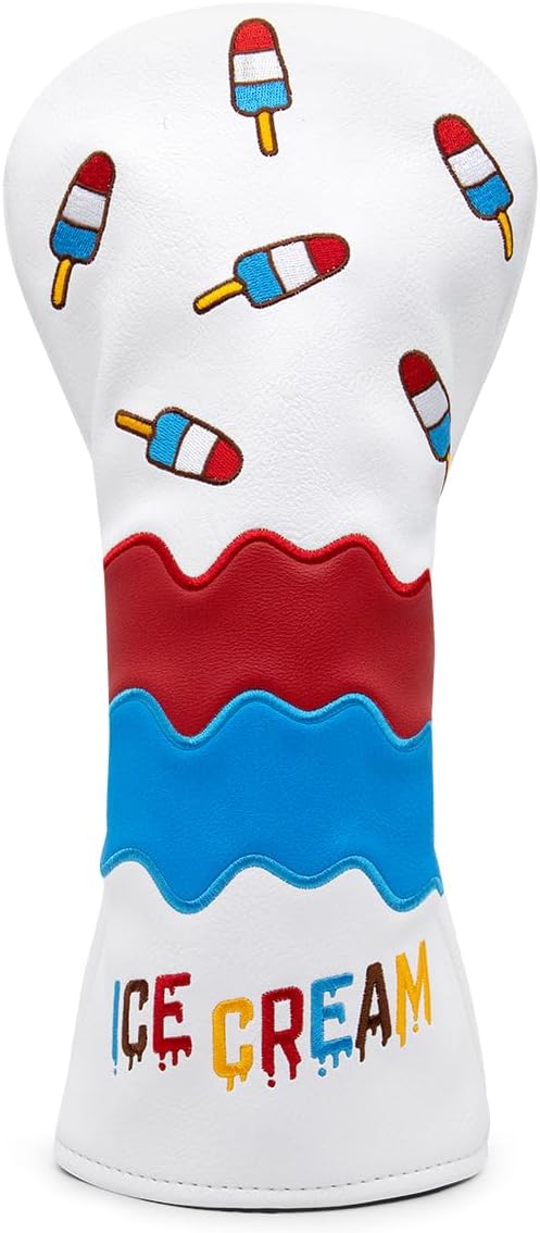 Montela Golf Club Covers Ice Cream Golf Driver Cover Fariway Wood Headcover by montelagolf