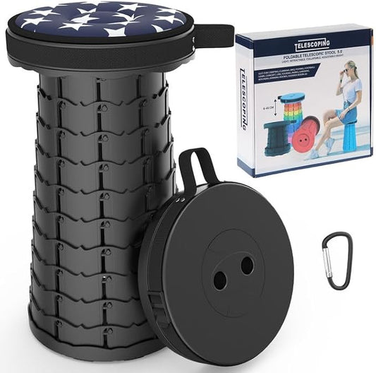 ALEVMOOM Upgraded Collapsible Stool by Wemakeitbetter