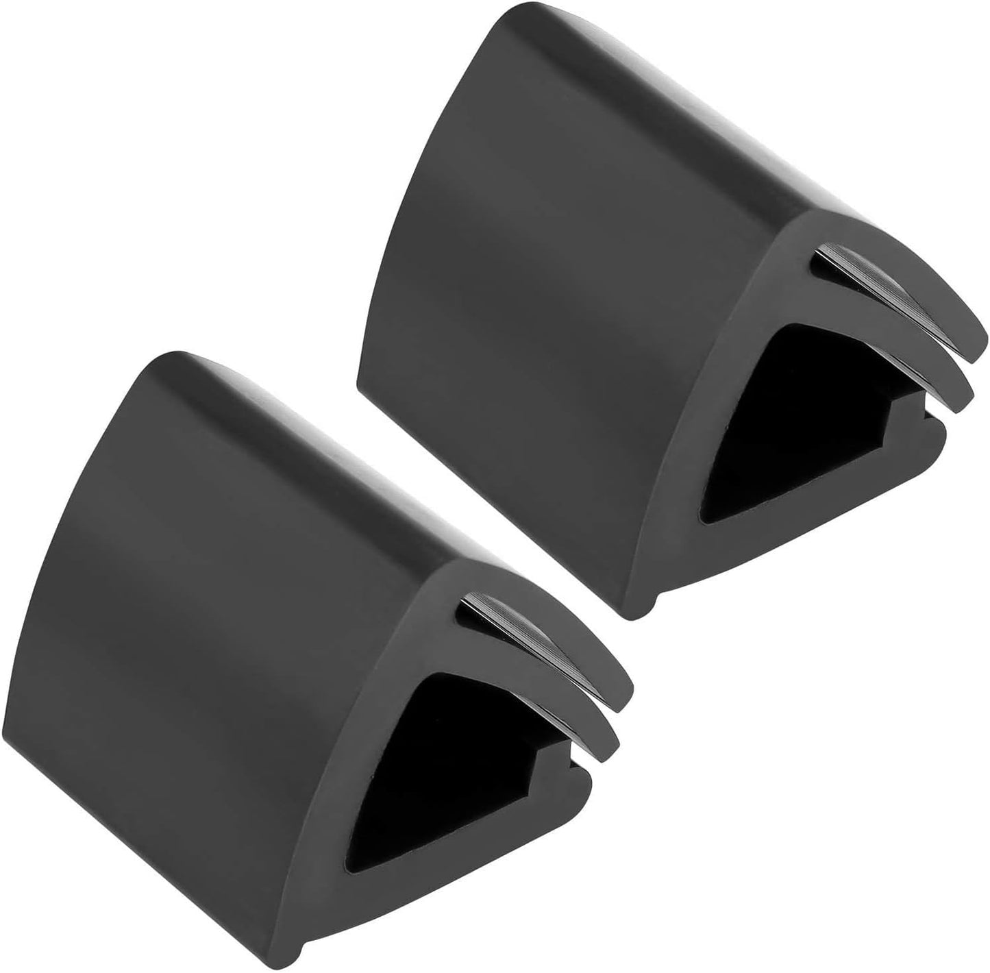 10L0L Universal Golf Cart Windshield Retaining Clips for Yamaha EZGO Club Car, Rubber Top Grip OEM# 102005801, Set of 2