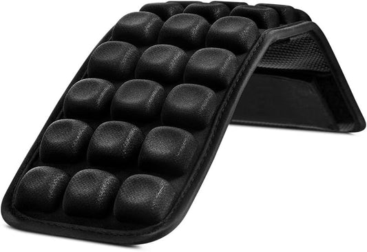 Anti-Gravity Shoulder Pad Cushion, Universal Bag Strap Comfort Pad with 30% Stress Reduction, Black,2pcs